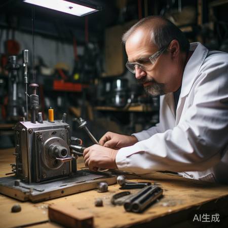 耐心撬开机械锁