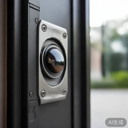 “防盗门猫眼安全，重预防”