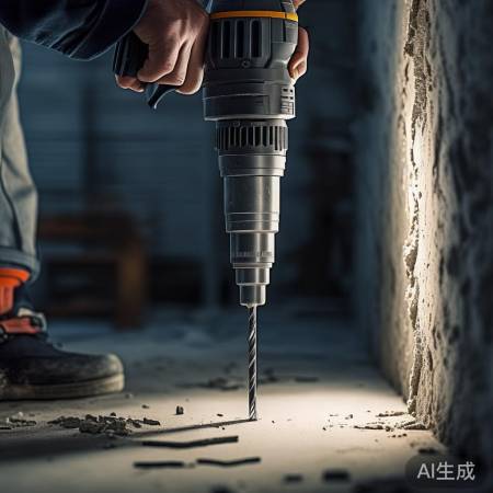 “慢速钻孔防烧裂”