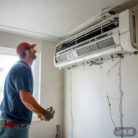 安装中央空调，成就感十足