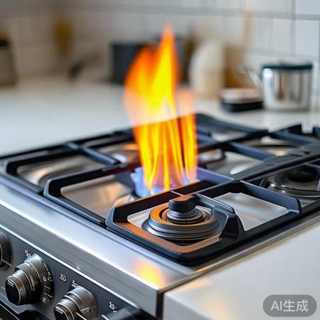 燃气灶火力看热负荷
