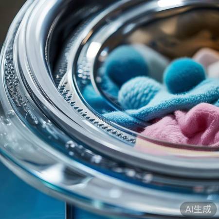 洗衣球减少毛絮，晾前多留洗衣机
