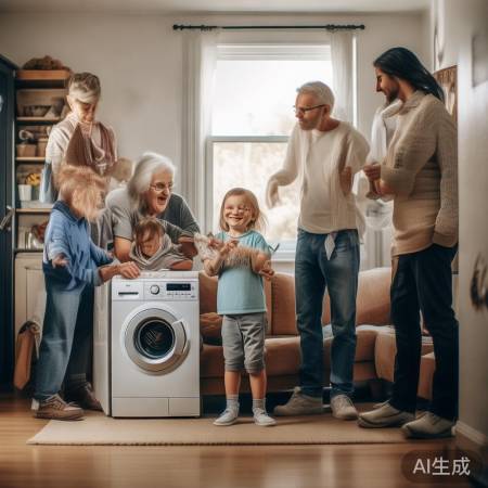 衣物量决定洗衣机尺寸