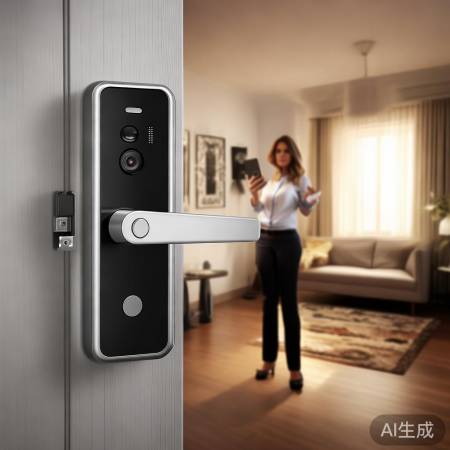 指纹锁监控,实时守护家