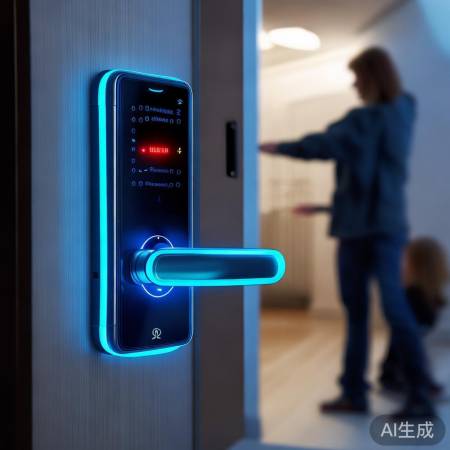 指纹锁一键报警,智能守护家园
