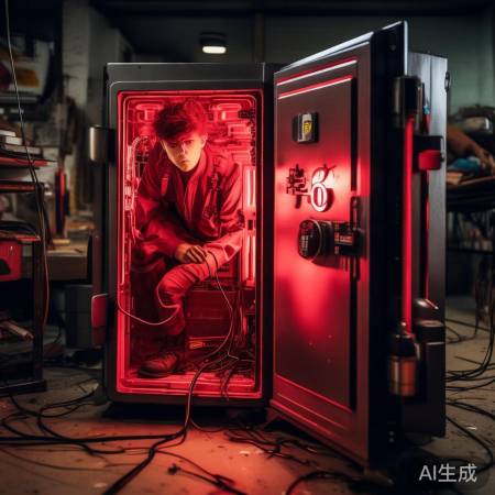 红光保险柜充电小技巧