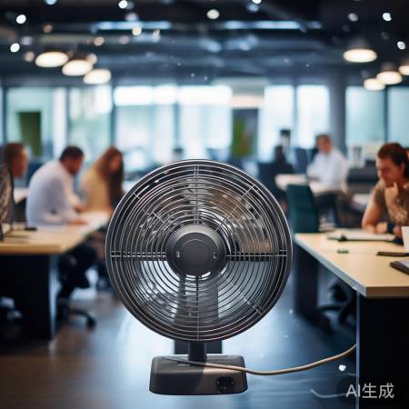 办公室空调扇：高效大风力，夏日清凉必备神器