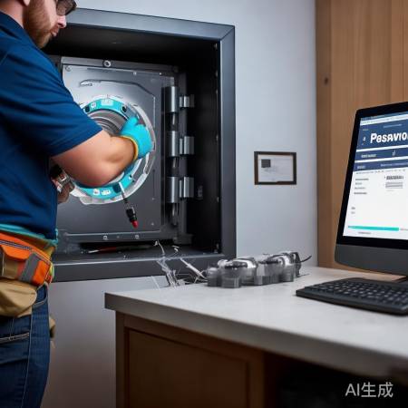 “保险柜安装要点：涂胶防松，设