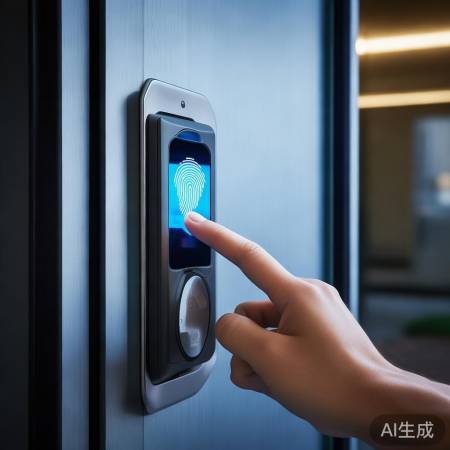 指纹防盗门,安全可靠