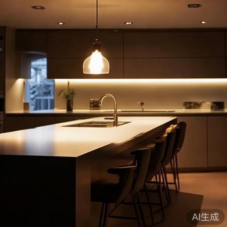 厨房亮光温馨必备