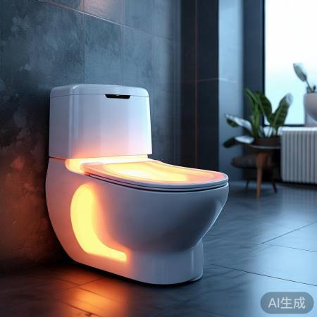 智能马桶盖，自动调节，温暖按摩