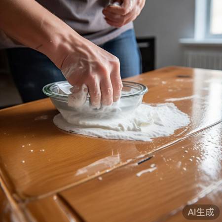 防盗门消毒后焕然一新，揭秘变白秘诀