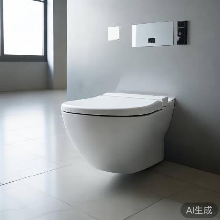 隐藏水电壁挂马桶，美观实用