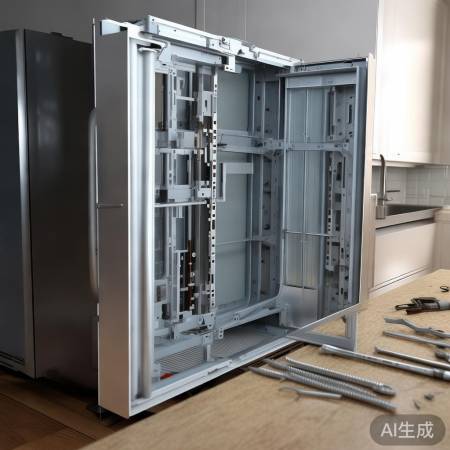 海尔双开门冰箱门拆解攻略：轻松了解内部结构