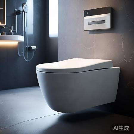 智能马桶挂壁，舒适生活新选择