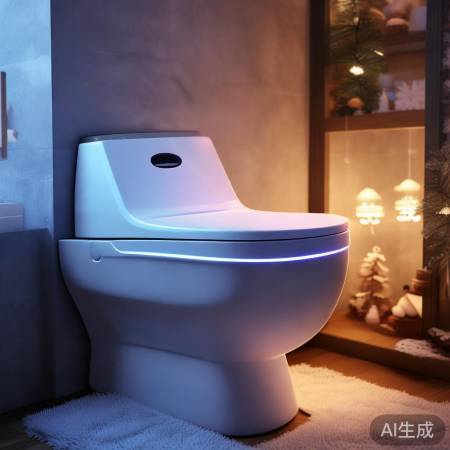 智能马桶感应座圈：冬季温暖升级，告别寒冷体验