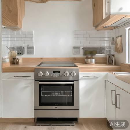 空间小选集成灶消毒柜