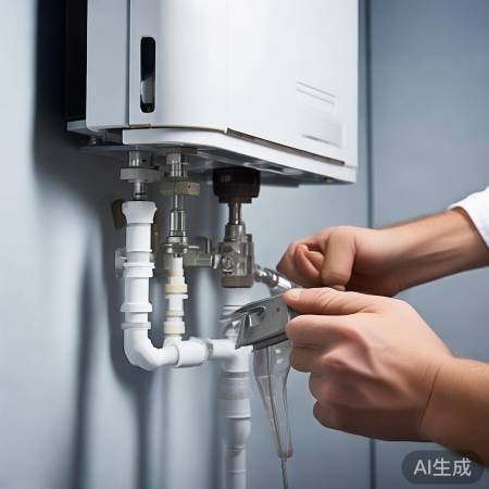 连接管道，确保密封