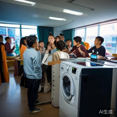 望亭高中宿舍设施揭秘：洗衣机配置一览