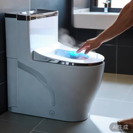 智能马桶一键操控，舒适体验升级