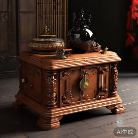 保险柜风水装饰,招财吉祥物