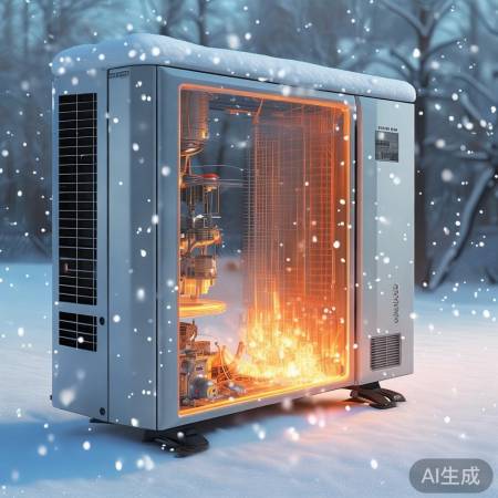 中央空调冬天热泵耗电