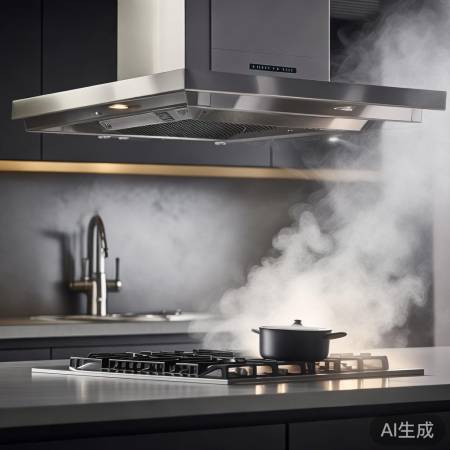 申力抽油烟机：不吸水，吸油烟更彻底