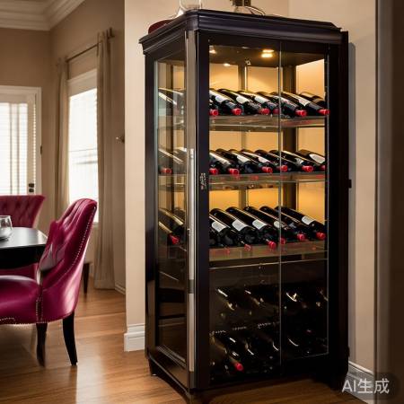 红酒柜展示柜设计灵感：打造优雅品鉴空间