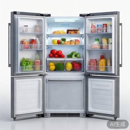 三开门冰箱内部结构详解：深度解析高效存储之道