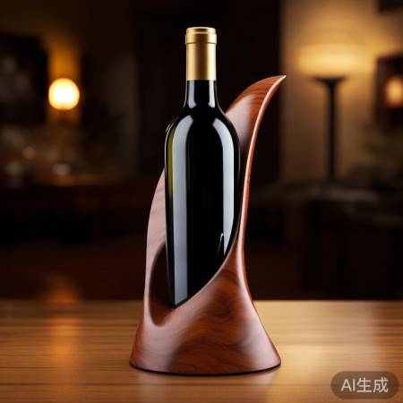 红酒托高,美观又稳定