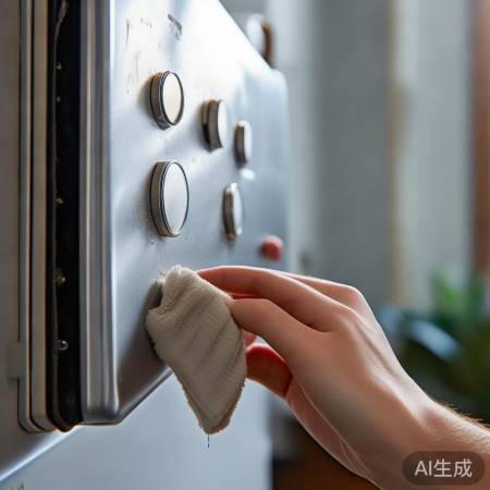 壁挂炉按钮清洁检查