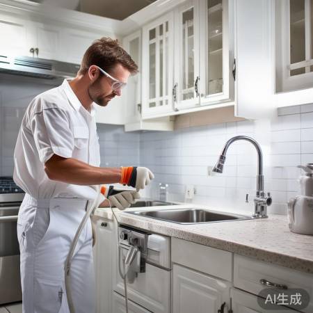 组装完毕,检查水源无漏