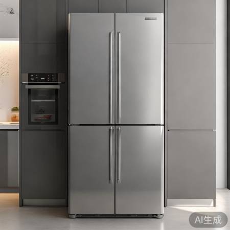 法式四门大容量冰箱：600L储鲜空间，家庭必备神器