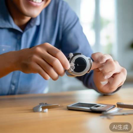 澳柯玛指纹锁,安装超简单