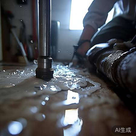 检查管道,排除气泡