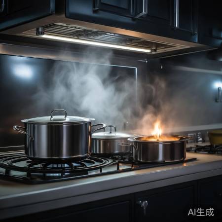 风机故障，集成灶熄火