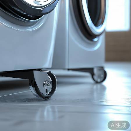 小鸭洗衣机万向滑轮安装指南