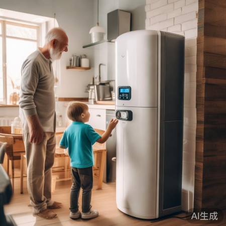 家用热水器按一下就关，节能又安全的选择